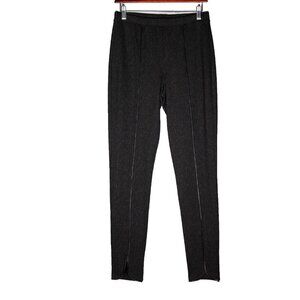 Joseph Ribkoff Women's US8 Gray Tulip Pant Elastic Waist High-Rise Knit Trouser